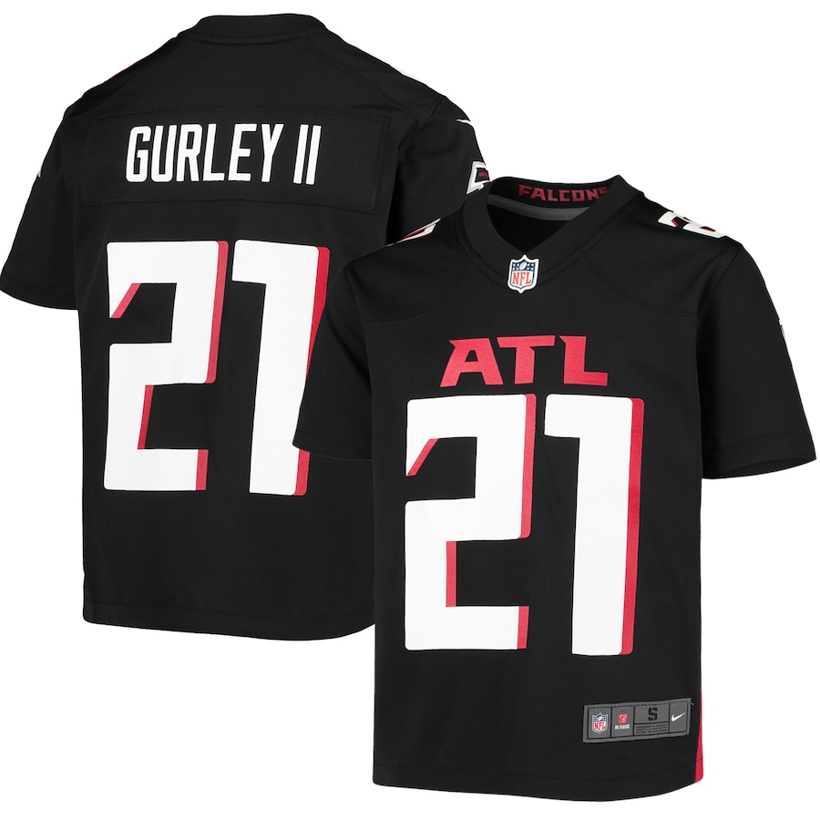 Nike NFL Atlanta Falcons Colour Jersey HOME - T Gurley #21 Black